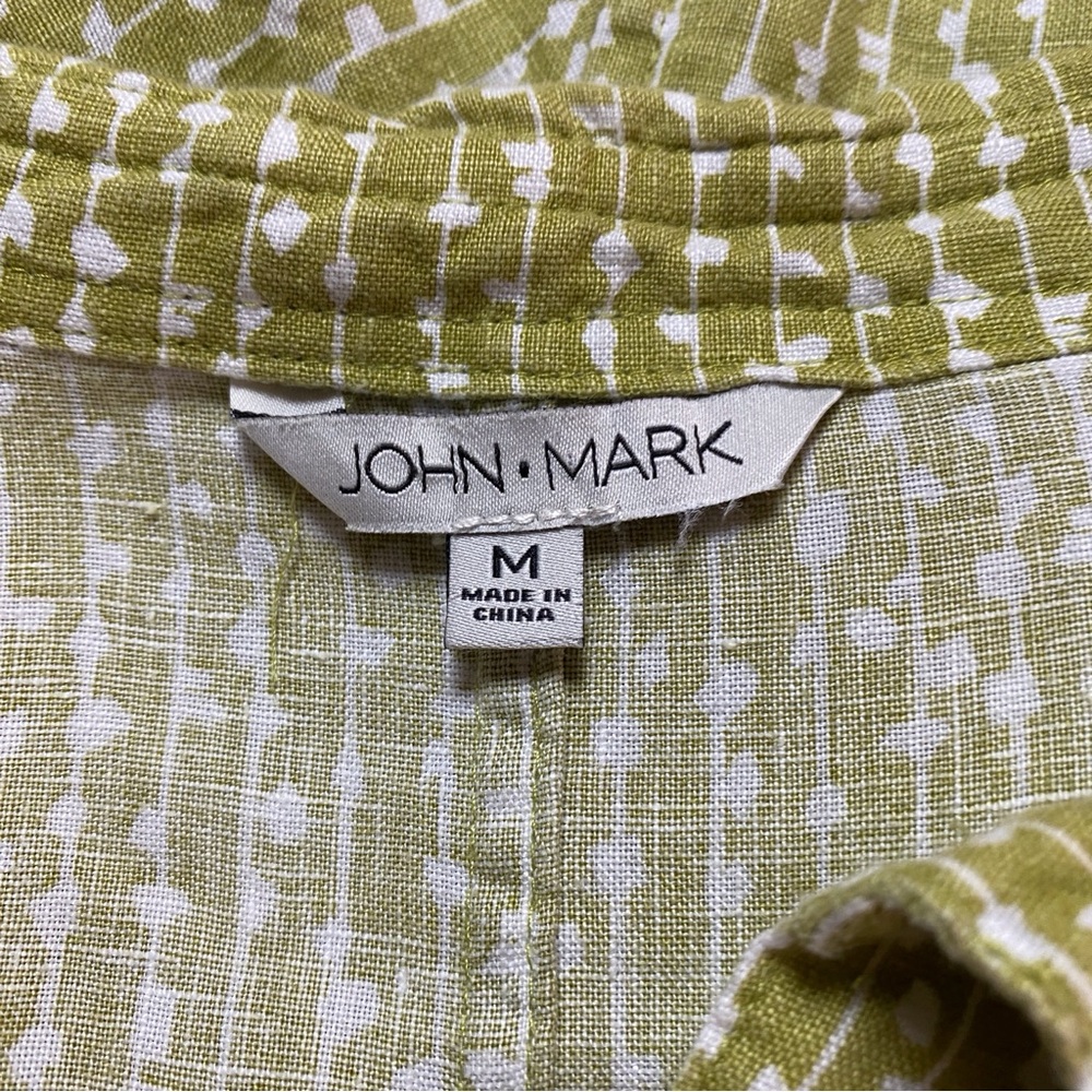 John Mark Tunic Jacket Shacket Size Medium Top Sh… - image 3